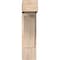 Ekena Millwork Thorton Block Smooth Bracket w/ Offset Brace, Douglas Fir, 7 1/2"W x 18"D x 30"H BKT0806X18X30THR05SDF - alternate 2